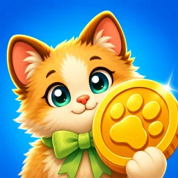 Cozy Pet Room: Spins & Coins のアイコン